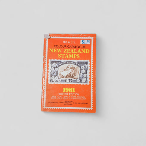 ACS Colour Catalogue New Zealand Stamps 1981 Fourth Edition - Books Worth Keeping